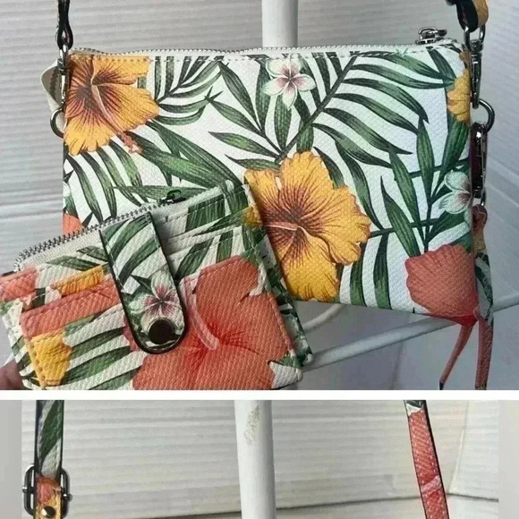 Jen and Co Crossbody Bag with matching wallet and phone wallet - Picture 16 of 16